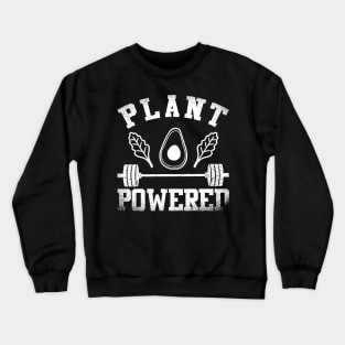 Plant Powered Weightlifter Crewneck Sweatshirt